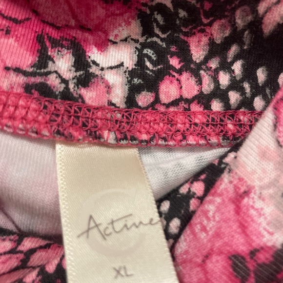 Leggings pink and black snake print - Picture 4 of 4